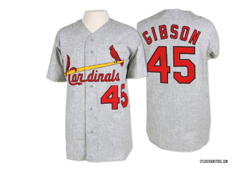 bob gibson cardinals jersey