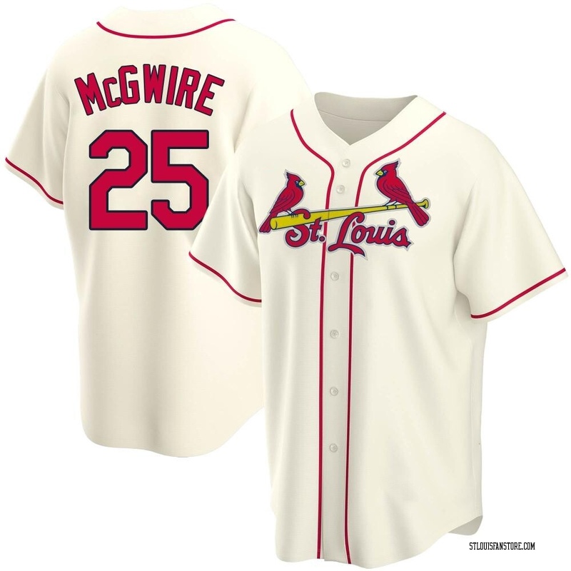 Mark McGwire Jersey, Authentic Cardinals Mark McGwire ...