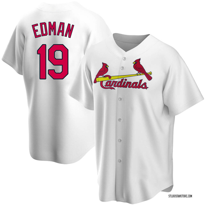 Tommy Edman Men's St. Louis Cardinals Home Jersey - White Replica